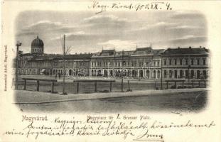 Nagyvárad, Oradea; Nagypiac tér, kiadja Sonnenfeld Adolf / market square (EB)