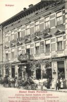 Budapest VIII. Deák Ferencz Szálloda; Kenyérmező utca 7. (volt Aggteleki út)