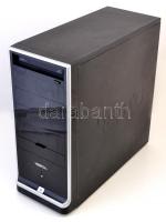 Használt számítógép. ASUS P5KPL-AM EPU alaplap, Intel Pentium(R) Dual-Core E5700 3.00GHz CPU, DDR2 2x2Gb 4Gb 800MHz RAM, SAMSUNG HD322GJ  300GB 16MB cache 7200rpm SATA merevlemez, CD/DVD író-olvasó, Codegen 400W tápegység, Integrált alaplapi VGA Driver CD-vel