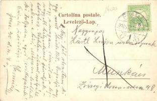 Fiume, Nagy Kávéház az Andrássy téren, belső / Cafe Grande, Piazza Andrássy / cafe interior, Model b...