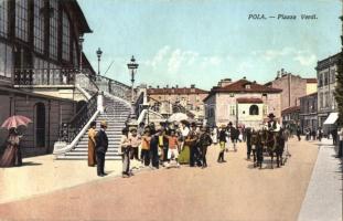 Pola, Piazza Verdi / square, R. Marincovich (Rb)