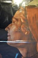 Munkád megrövidíti a háborút. Keleti Arcvonal Bajtársi Szövetség propagandaplakát. Szign. Szennik Gy...