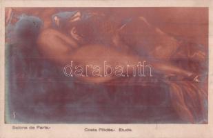 53 db RÉGI motívumlap; hölgyek, vegyes minőség / 53 pre-1945 motive cards, lady, mixed quality