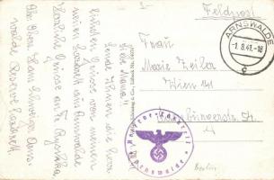 57 db RÉGI német és cseh városképes lap, II. világháborús tábori postával, vegyes minőség / 57 pre-1...