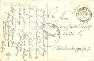 57 db RÉGI német és cseh városképes lap, II. világháborús tábori postával, vegyes minőség / 57 pre-1...