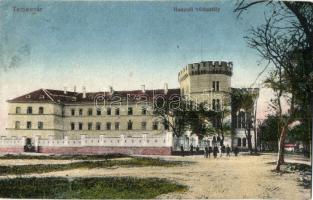 Temesvár, Timisoara; Hunyadi várkastély / castle (vágott / cut)