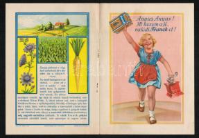 1934 A Franck kávé 4 főzési utasítása a jó kávé elkészítéséhez, reklámkiadvány