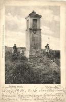 Kolozsvár, Cluj; Rákóczy emlék, Schuster Emil kiadása / monument (EK)