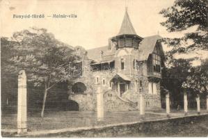 Fonyódfürdő, Molnár villa