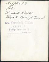 Megjött a tél, Korschelt Miklós (1900-1982), pecséttel jelzett, 14x11 cm