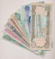 21db-os vegyes külföldi, nagyrészt iraki bankjegy tétel, valamint közte Tanzánia és Vietnám T:vegyes...