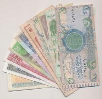 21db-os vegyes külföldi, nagyrészt iraki bankjegy tétel, valamint közte Tanzánia és Vietnám T:vegyes...