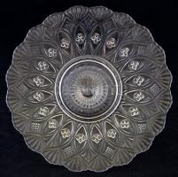 cca 1910 Talpas kínáló közepén magyar címerrel és " Áldd meg a magyart" felirattal, formáb...