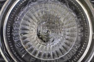 cca 1910 Talpas kínáló közepén magyar címerrel és " Áldd meg a magyart" felirattal, formáb...