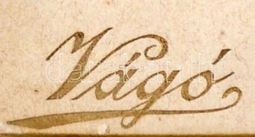 1897 Budatin vára, Vágó Bertalan (Budapest), keményhátú fotó, szárazpecséttel jelzet, 18x24 cm