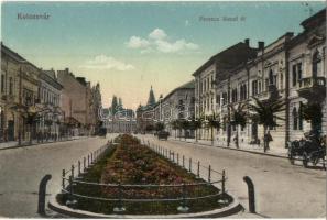 Kolozsvár, Cluj; Ferenc József út / street (EK)