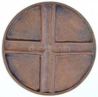 Rajki László (1939- ) 1983. "Simon Bolivar 1789-1830" Br hátlapi nagyminta (538g/142mm) T:...