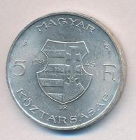 1946. 5Ft Ag "vastag Kossuth" T:2 ph. Adamo F8