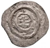 1131-1141. Denár Ag "II. Béla" (0,25g) T:1- / 
Hungary 1131-1141. Denar Ag "Bela II&...