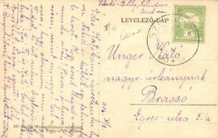 Székudvar, Socodor; Román templom, utcarészlet, községháza, Magyar Arcképfestészeti Művállalat kiadá...