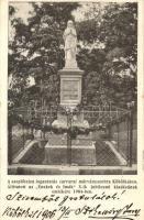 Köbölkút, Gbelce; Szeplőtlen fpgantatás márványszobra / immaculata statue