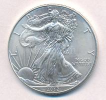 Amerikai Egyesült Államok 2012. 1$ Ag "Walking Liberty" T:BU USA 2012. 1 Dollar Ag "Walking Liberty" C:BU