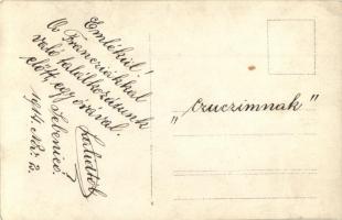 1914 Sibenik, Sebenico; osztrák-magyar hadiflotta a franciákkal való találkozás előtt egy órával a k...