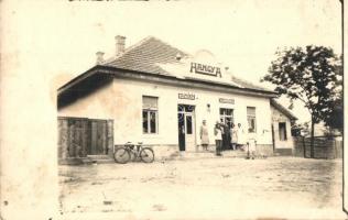 1930 Domony, Hangya szövetkezet üzlete, italmérés, photo (fl)