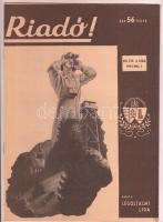 1943-1944 A Riadó! a Légoltalmi Liga Lapja VIII. évfolyamának 3. száma + VII. évfolyam névmutató