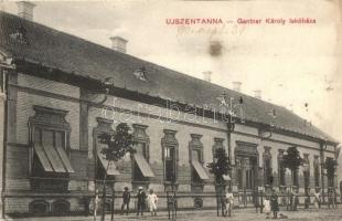 Újszentanna, Santana; Gantner Károly lakóháza / house (EK)