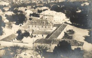 1917 Cetinje, Cettigne; Látkép, cs. kir. főkormányzóság / general view, Governors palace