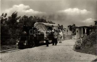 Dunaújváros, Dunapentele, Sztálinváros; Úttörő- és kisvasút - 2 db modern Képzőművészeti Alap Kiadóv...