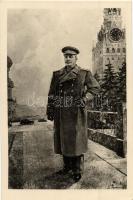 2 db MODERN politikus motívumlap; Rákosi Mátyás, Sztálin / 2 modern politician motive cards; Rákosi, Stalin