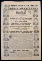 1964 A Népsport XX. évfolyamának 209. száma, címlapon a vízilabda csapat olimpiai sikerével