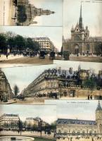 42db múlt század eleji hosszú címzéses Párizs képeslap