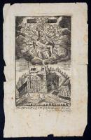 XVII-XVIII. század: 19 db különböző rézmetszetű szentkép és kegykép, közte színezettek is, Látványos...