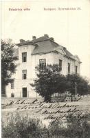 Budapest XIV. Gyarmat utca 26. Friedrich villa (EB)