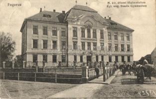 Fogaras, Fagaras; M. kir. állami főgimnázium, Verlag Adolf Wazek / grammar school (EB)