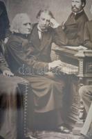 1870 Liszt Ferenc (1811-1886) 50 éves pályáfutásának jubileumán barátai társaságában (Haynold bíboro...