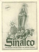 Sinalco, Belgian lemonade drink advertisement postcard (EK)