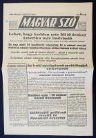 1941 A Magyar Szó I. évfolyamának 2. száma háborús hírekkel