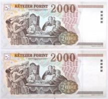 1998. 2000Ft "CE" (2x) T:I
Adamo F56.4