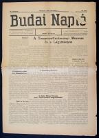 1938 A Budai Napló 36. évfolyamának 48. száma érdekes hírekkel