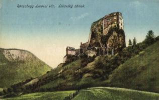 Rózsahegy, Ruzomberok; Likavsky zamok / Likavai vár, K. J. Bp. / castle ruins (kis szakadás / small tear)