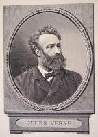 Verne, Jules: Die geheimnisvolle Insel, Wien/Pest/Lpz. 1876. Hartleben. Első német kiadás. Egészvász...