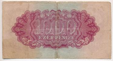 1944. 1000P "A Vörös Hadsereg Parancsnoksága" T:IV