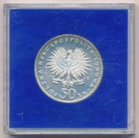 Lengyelország 1972. 50Zl Ag "Fryderyk Chopin" eredeti plasztik tokban T:1(PP) 
Poland 197...