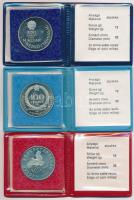 1983. 100Ft alpakka "Simon Bolivár" + 1983. 100Ft alpakka "Czóbel Béla" + 100Ft ...