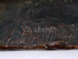 Somogyi József (1916-1993): Görög emlék. Bronz kispalsztika. Jelzett. 10x7 cm