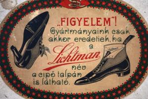 cca 1910 Cipóreklám kartonon 30x18 cm